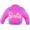 Show in main carousel: Buckle-Down Mattel Barbie Jacket Replica Squeaky Plush Dog Toy, Pink Blue, 10.5 x 8-in slide 3 of 5
