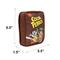 Show in main carousel: Buckle-Down The Flintstones Cocoa Pebbles Fred & Barney Cereal Box Replica Squeaky Plush Dog Toy, Brown, 6 x 5.5-in slide 5 of 5