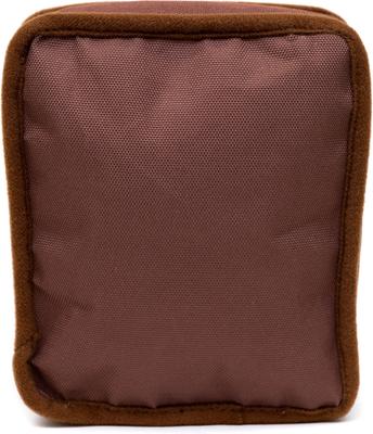 Show full view: Buckle-Down The Flintstones Cocoa Pebbles Fred & Barney Cereal Box Replica Squeaky Plush Dog Toy, Brown, 6 x 5.5-in slide 3 of 5