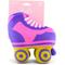 Show in main carousel: Buckle-Down Mattel Barbie Roller Skate Replica Squeaky Plush Dog Toy, Pink Blue, 7 x 7.5-in slide 4 of 5