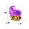 Show in main carousel: Buckle-Down Mattel Barbie Roller Skate Replica Squeaky Plush Dog Toy, Pink Blue, 7 x 7.5-in slide 5 of 5
