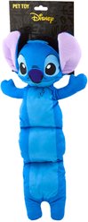 Buckle-Down Disney Lilo & Stitch Stitch Multi Squeaker Arms Up Pose Squeaky Plush Dog Toy, Blue, 8 x 17-in slide 2 of 3