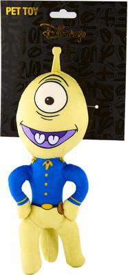 Show full view: Buckle-Down Disney Lilo & Stitch Pleakley Smiling Full Body Standing Pose Squeaky Plush Dog Toy, Green, 3 x 9.5-in slide 3 of 3