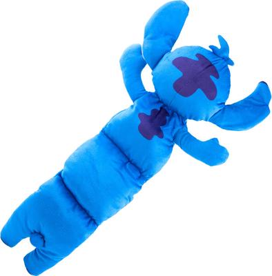 Show full view: Buckle-Down Disney Lilo & Stitch Stitch Multi Squeaker Arms Up Pose Squeaky Plush Dog Toy, Blue, 8 x 17-in slide 2 of 3