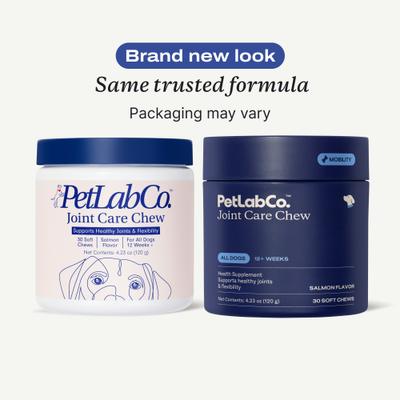 Show full view: PetLab Co. Joint Care Salmon Flavored Soft Chew Joint Supplement for Dogs, 30 count slide 3 of 11