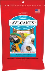 Lafeber Classic Avi-Cakes Macaw & Cockatoo Food, 1-lb bag