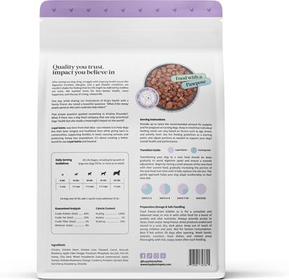 Show full view: Loyal Saints Chicken Grain-Free Adult Freeze-Dried Dog Food, 14-oz bag slide 7 of 9