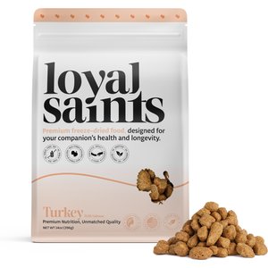 Loyal Saints Turkey with Salmon Grain-Free Adult Freeze-Dried Dog Food, 14-oz bag