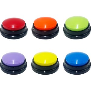 Shele 6 Recordable Voice Button Set Game Dog & Cat Toy