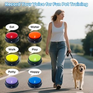 Shele 6 Recordable Voice Button Set Game Dog & Cat Toy