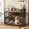 Show in main carousel: WARCAT Heavy Duty Indoor Single Front Door Fruniture Style Dog Crate, Brown, Medium slide 3 of 9