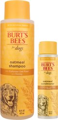Burt's Bees Oatmeal Shampoo, 16-oz bottle + Dog Conditioner, 10-oz bottle