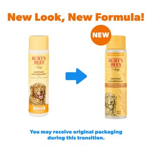Burt's Bees Oatmeal Dog Conditioner, 10-fl oz bottle
