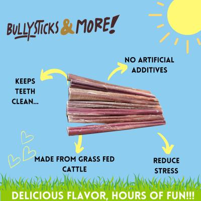 Show full view: Bullysticks And More! 12-in Bully Sticks Dog Treats, Regular Size, 6 count slide 4 of 8