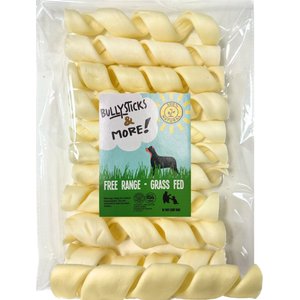 Bullysticks And More! 6-in Beef Cheek Spring Dog Treats, 8 count