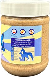 Poochie Butter Peanut Butter Blueberry Lickable Dog Treat, 12-oz jar slide 2 of 3