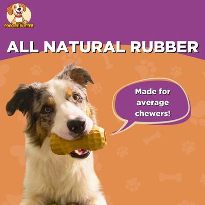 Show full view: Poochie Butter Peanut Butter Pumpkin Lickable Dog Treat with Toy Filler, 12-oz jar, Small slide 4 of 8