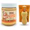Show in main carousel: Poochie Butter Peanut Butter Pumpkin Lickable Dog Treat with Toy Filler, 12-oz jar, Small slide 1 of 8