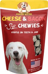 Poochie Butter Cheese & Bacon Soft & Chewy Dog Treats, 8-oz bag