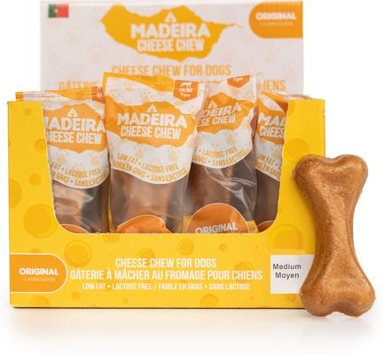 Show full view: this and that Canine Company Madeira Original Cheese Flavor Dog Natural Chew Treats, Medium slide 3 of 4
