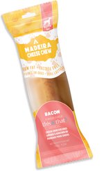 this and that Canine Company Madeira Cheese Bacon Flavor Dog Natural Chew Treats, X-Large