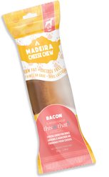 this and that Canine Company Madeira Cheese Bacon Flavor Dog Natural Chew Treats, Large