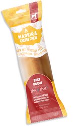 this and that Canine Company Madeira Cheese Beef Flavor Dog Natural Chew Treats, X-Large