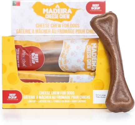Show full view: this and that Canine Company Madeira Cheese Beef Flavor Dog Natural Chew Treats, X-Large slide 3 of 4