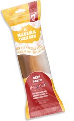 this and that Canine Company Madeira Cheese Beef Flavor Dog Natural Chew Treats, Large