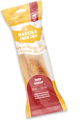 this and that Canine Company Madeira Cheese Beef Flavor Dog Natural Chew Treats, Medium