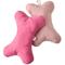 Show in main carousel: Pet Passion Dino Bone Dog Toy, 2 pack, Pink Ombre slide 1 of 3