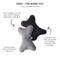 Show in main carousel: Pet Passion Dino Bone Dog Toy, 2 pack, Gray Ombre slide 3 of 4