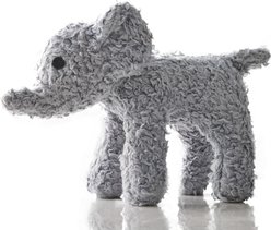 Pet Passion Elliott The Elephant Plush Dog Toy, Gray