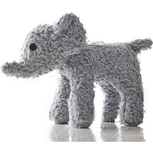 Pet Passion Elliott The Elephant Plush Dog Toy, Gray