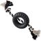 Show in main carousel: Pet Passion Tracker The Tire Dog Tug Toy, Black slide 1 of 4