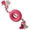 Show in main carousel: Pet Passion Tracker The Tire Dog Tug Toy, Pink slide 1 of 5