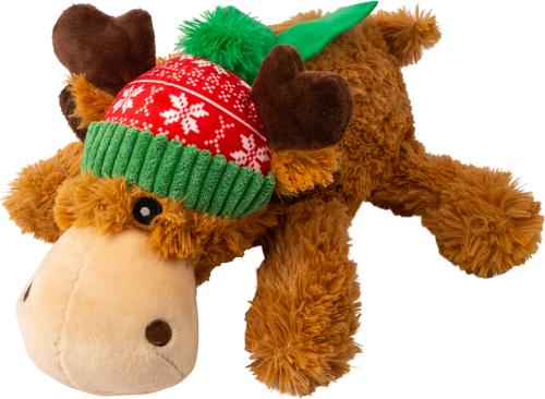 Show full view: KONG Holiday Cozie Reindeer Squeaky Plush Dog Toy, Medium slide 4 of 7