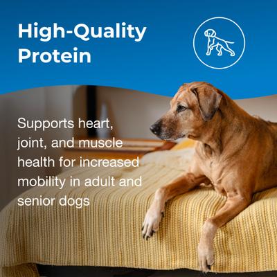 Show full view: PetAg Esbilac Healthy Aging Skin & Coat Supplement Dog Powder, 14-oz can slide 7 of 10