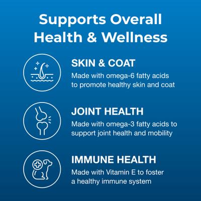 Show full view: PetAg Esbilac Healthy Aging Skin & Coat Supplement Dog Powder, 14-oz can slide 4 of 10