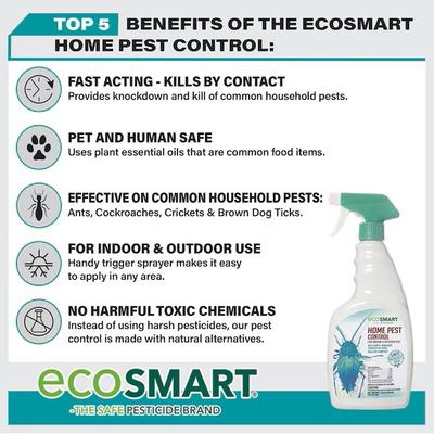 Show full view: EcoSMART Home Pest Control, 24-fl oz bottle slide 5 of 10