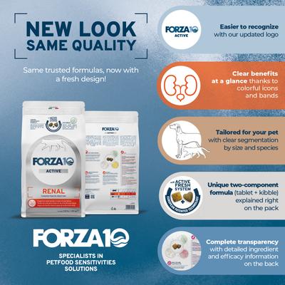 Show full view: Forza10 Active Kidney Renal Support Diet Dry Cat Food, 0.88-lb bag slide 4 of 14