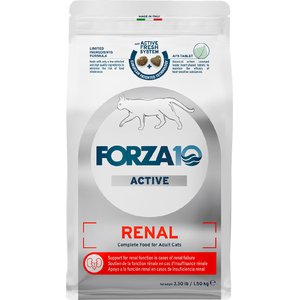 Forza10 Active Kidney Renal Support Diet Dry Cat Food, 3.3-lb bag