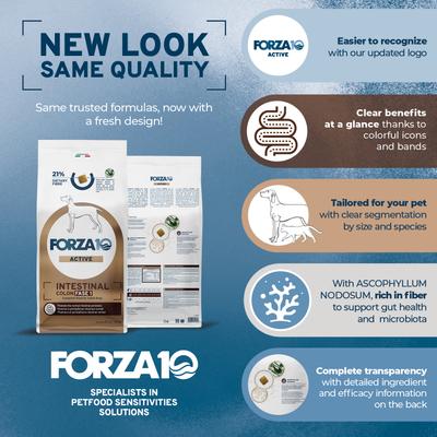 Show full view: Forza10 Active Colon Phase Dry Dog Food, 22-lb bag slide 4 of 12