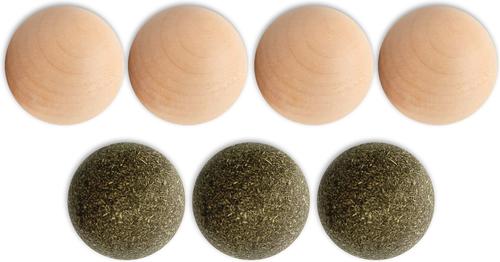 Show full view: Kensie 4-Level Flower Feather Teaser, Bell & Scented Balls Track Tower Cat Toy slide 5 of 5