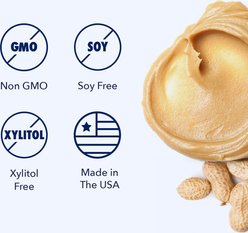 Honest Paws Calming Peanut Butter Supplement for Dogs, 12-oz jar slide 2 of 8