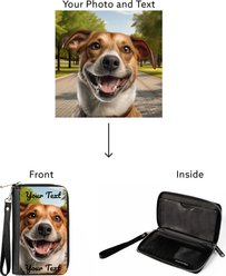 Buckle-Down Personalized Vegan Leather Zip Around Wallet slide 2 of 3