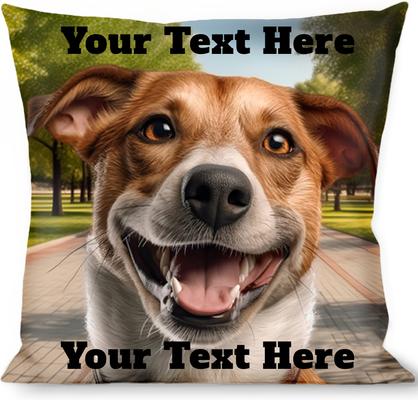 Show full view: Buckle-Down Personalized Throw Pillow, 14-in x 14-in slide 2 of 3
