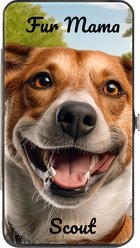 Buckle-Down Personalized Vegan Leather Hinged Wallet