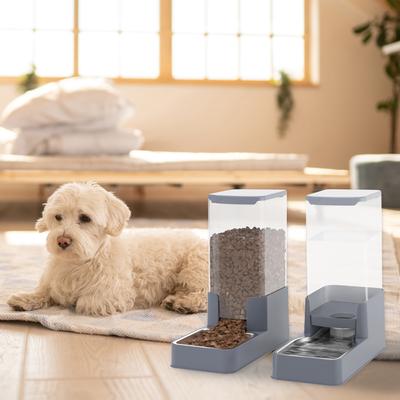 Show full view: Modign Gravity Refill Pet Feeder & Waterer, Gray, 1-gal slide 8 of 8