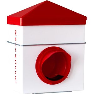 RentACoop Chick2Chicken BPA-Free Single-Port Feeder, 2.5-lb